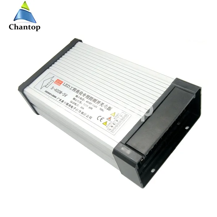 5V 80A 400W непромокаемый переключатель питания вход 220V AC в DC трансформатор, регулятор напряжения для светодиодный дисплей светильник полосы