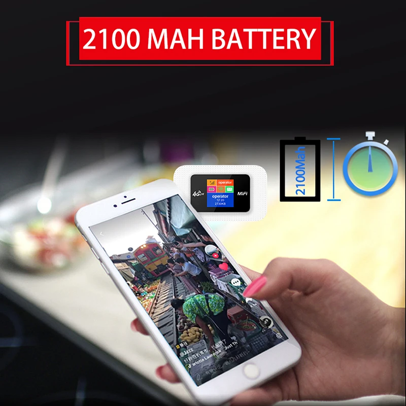 TIANJIE 4G sim карта WIFI роутер мобильный WiFi LTE 100 Мбит/с Дорожный партнер беспроводной