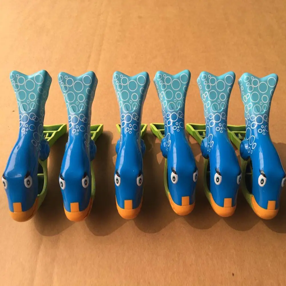 2 шт. мощный большой зажим для белья пляжного полотенца имитация рыбы пляжное