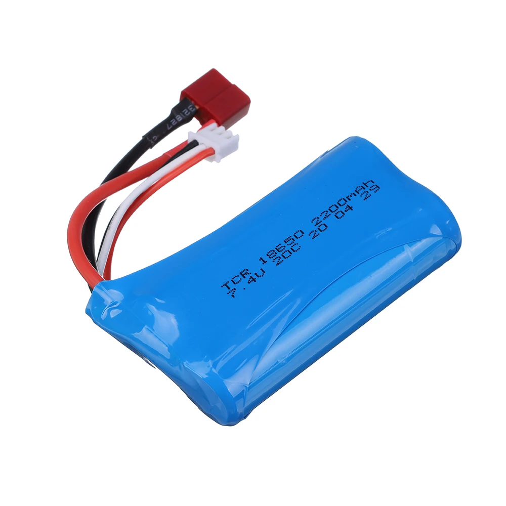Литий-Полимерный Аккумулятор 7 4 В 2200 мАч батарея Lipo 2S для игрушек 20C 18650 | Игрушки и