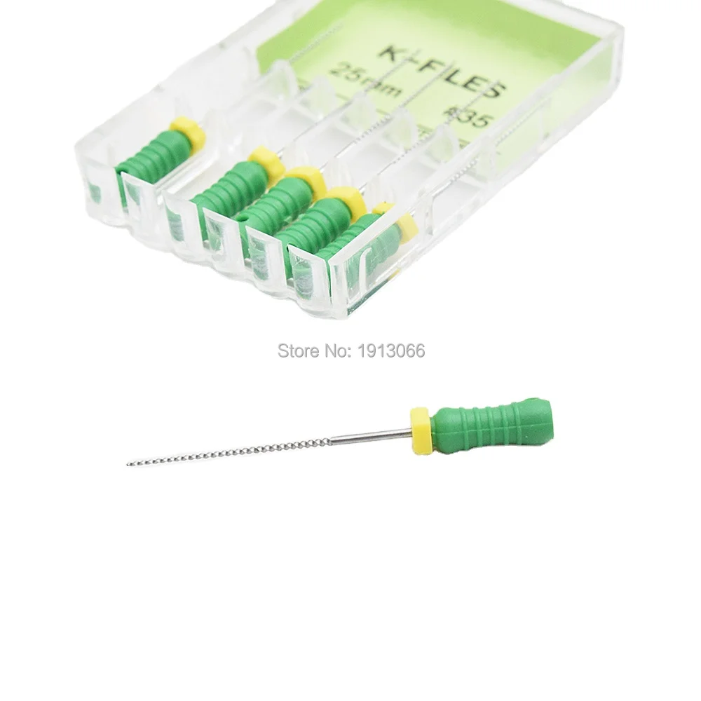 10 коробок эндододонтический корневой канал NITI K файлы (для ручного использования)