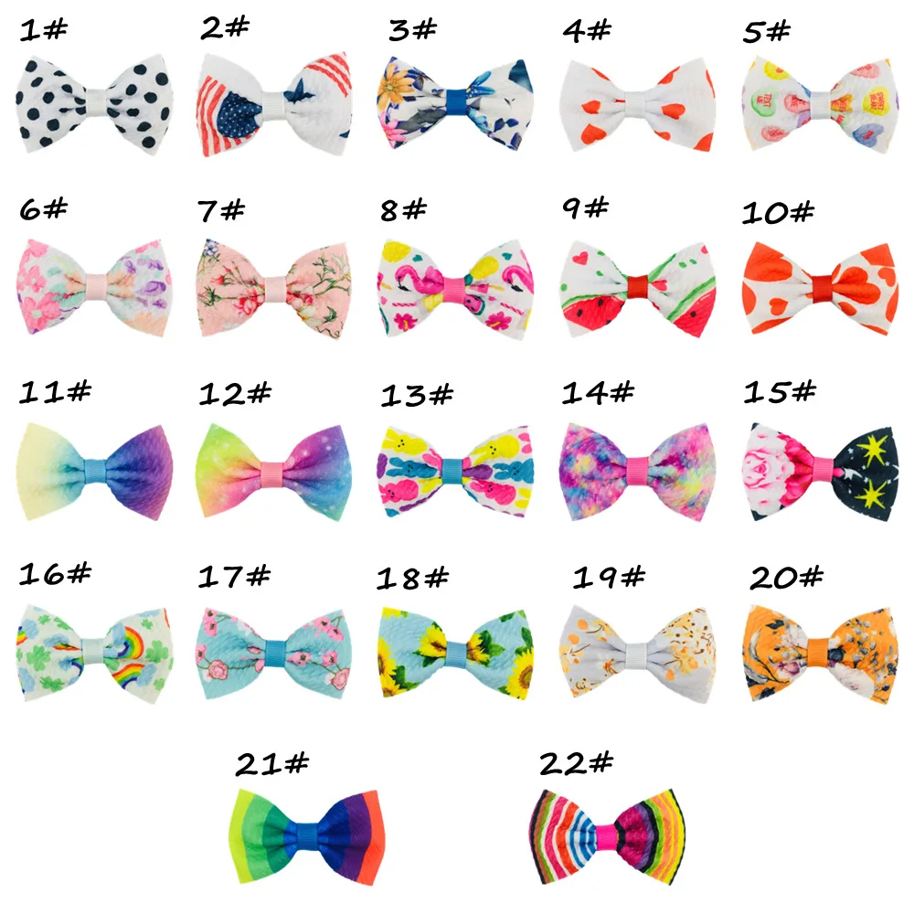 

50/100 Pcs Bow Tie Collar for Dogs Mix Style dog accessories Pet Grooming Supplies Adjustable Pet Collar Dog Bows