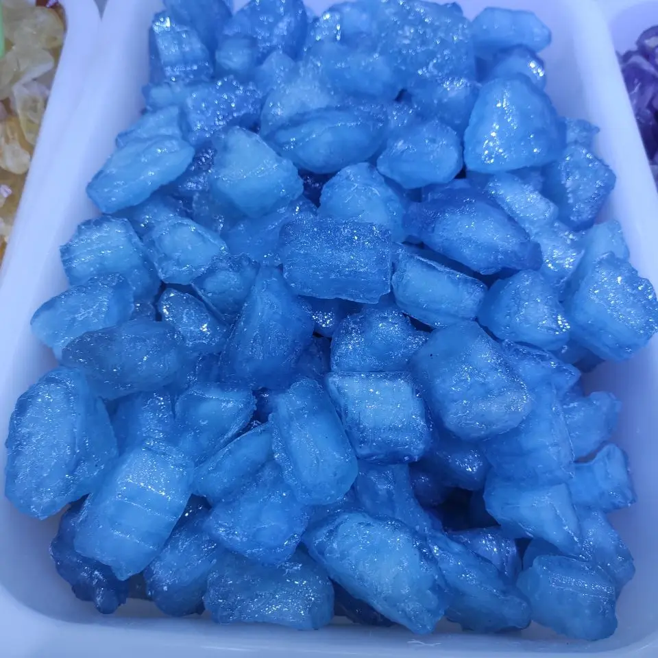 

1pcs Natural Aquamarine Quartz Beryl Gemstone Crystal Stone Mineral Specimen