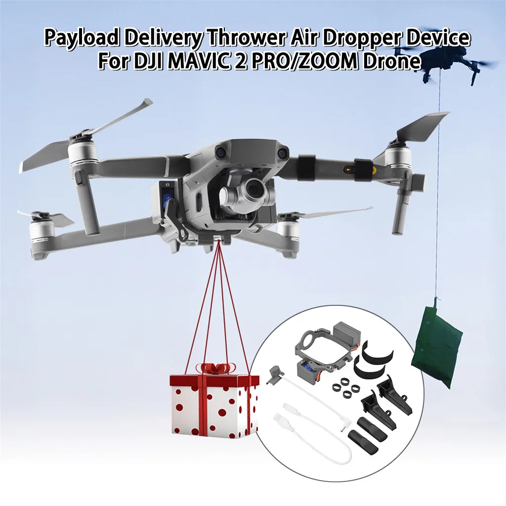 Погружающее устройство для DJI MAVIC 2 PRO / ZOOM Drone Advanced Airdrop Tools|Наборы аксессуаров