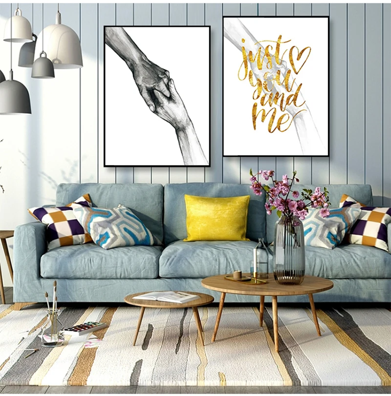 Настенные плакаты и принты для гостиной | Дом сад