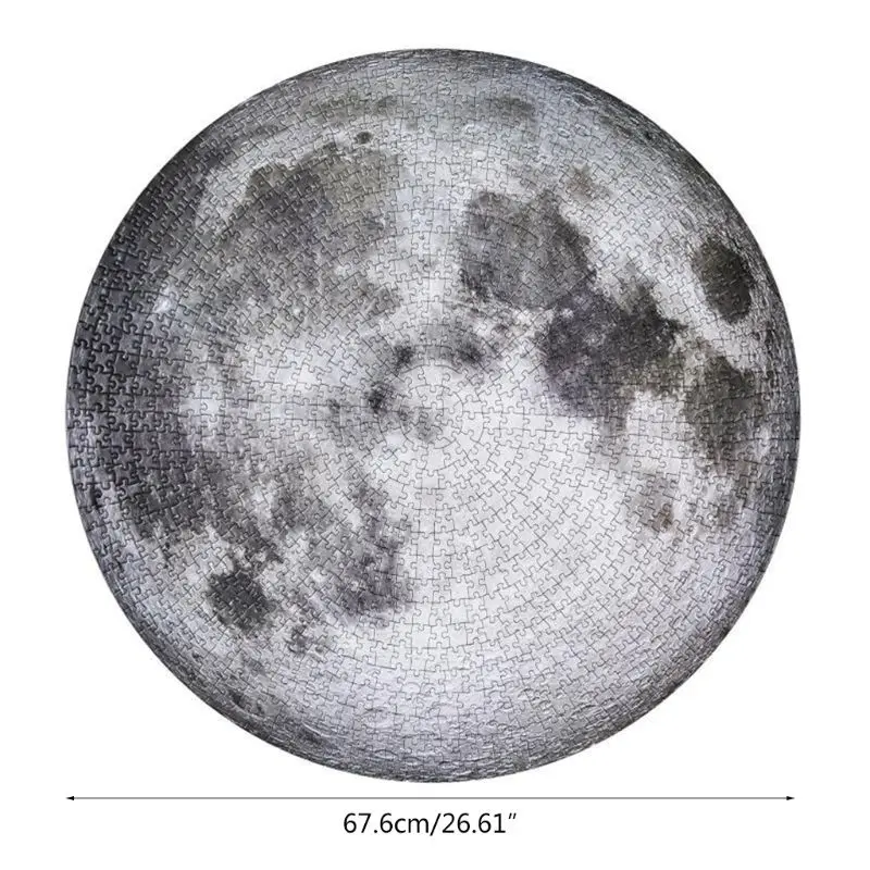 

C5AA 1000 Pieces Jigsaw Puzzles Planet Assembling Picture Landscape Adults Children Games Educational Toy