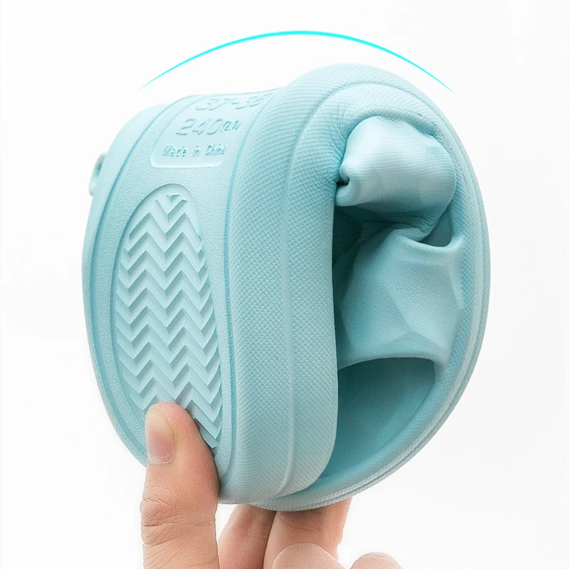 

Home Slippers Women Flat Indoor Shoes EVA Comfortable Living Room Non Slip Bathroom Women Men Slippers