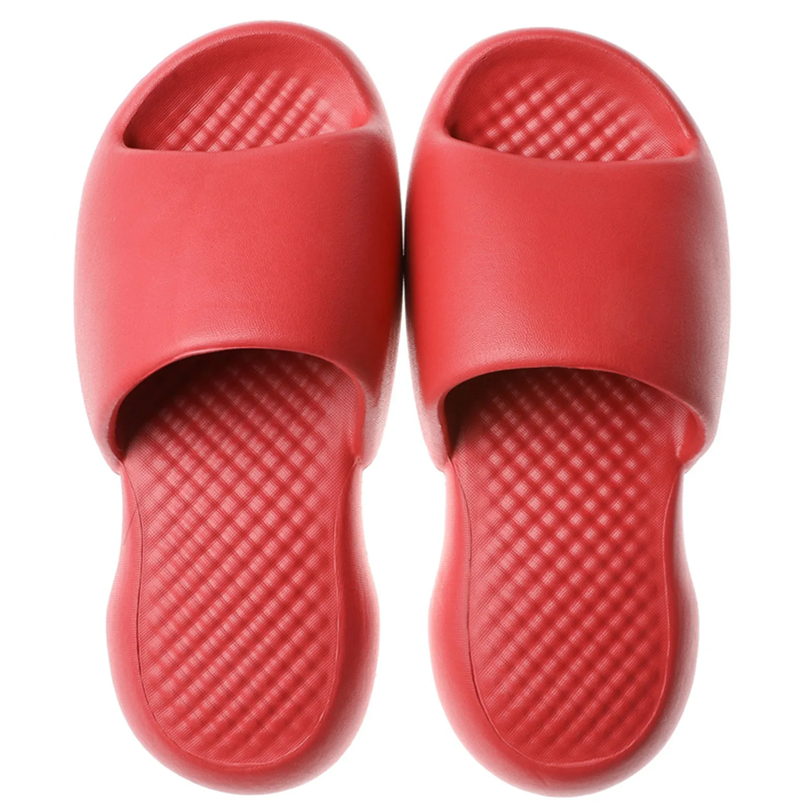 Быстросохнущие утолщенные тапочки на танкетке унисекс обувь для мужчин и женщин