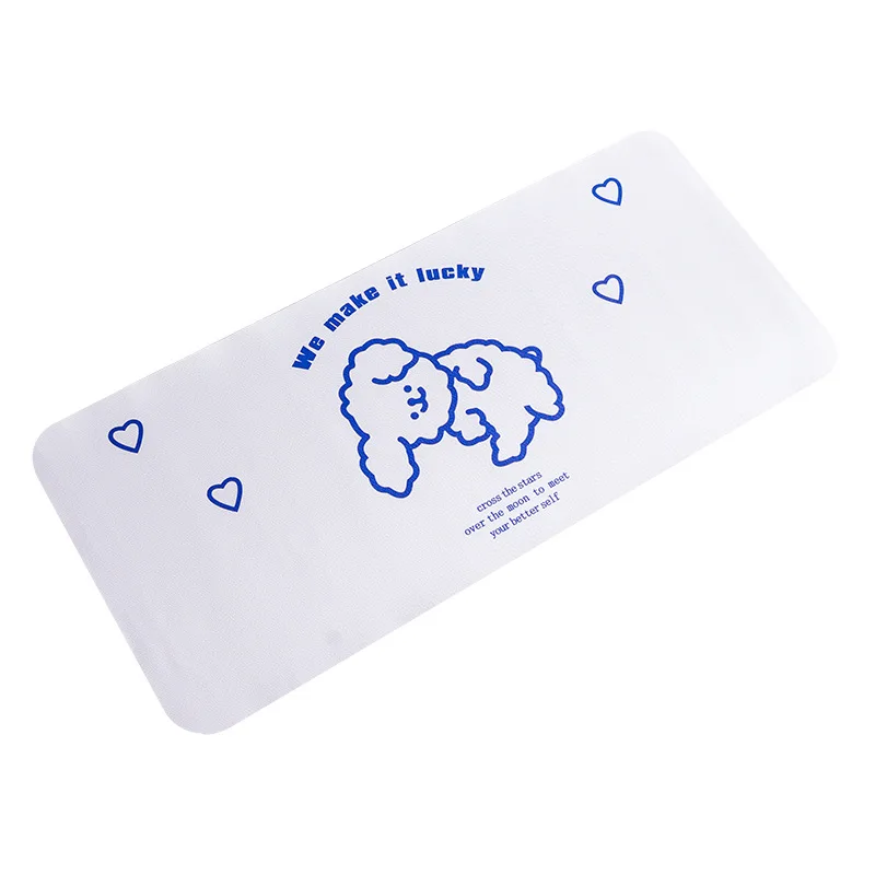 

67x30CM Cartoon Mice Pad Office Gaming Computer Desk Mat Modern Table Waterproof PU Laptop Cushion Multifunction Writing Pad