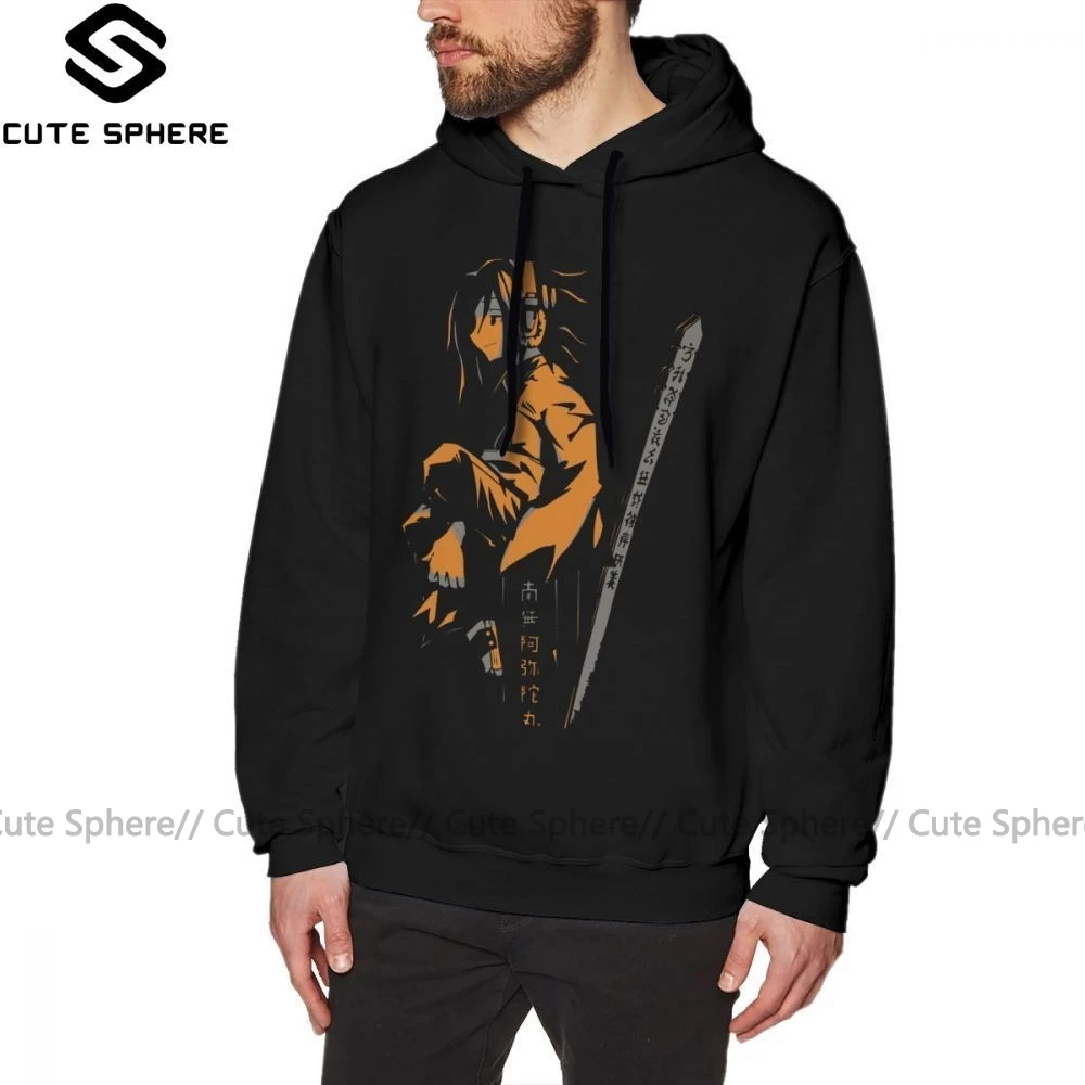 

Shaman King Hoodie Shaman King Yoh Orange Hoodies Oversize Male Pullover Hoodie Long Autumn Cotton Outdoor Blue Casual Hoodies