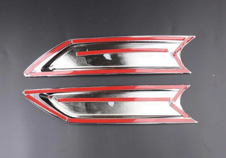 Аксессуары для стайлинга автомобиля черное переднее боковое крыло эмблема