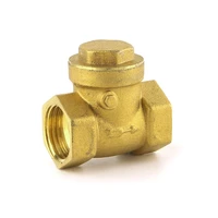 p15d golden horizontal check valve brass non return valve 12