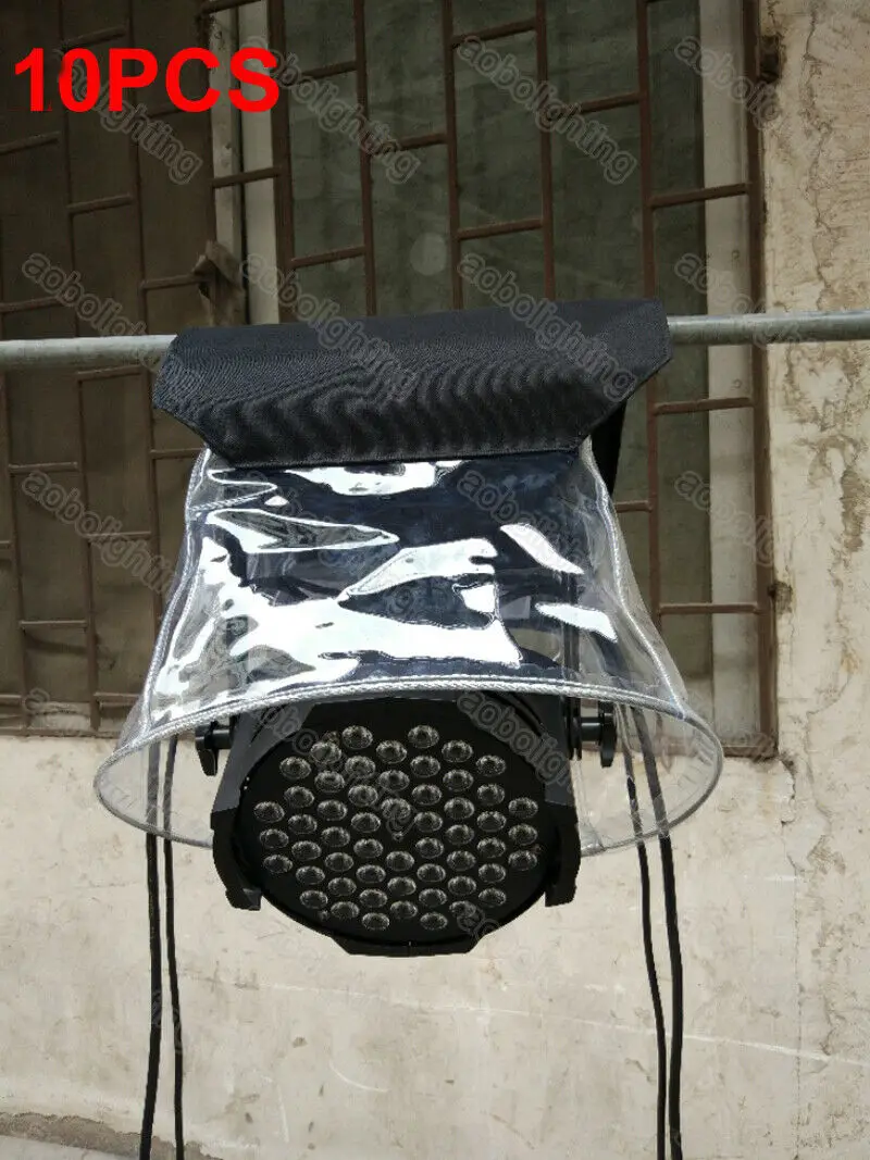 10x светодиодный сценический Par прожектор Дождь Снег пальто водонепроницаемый