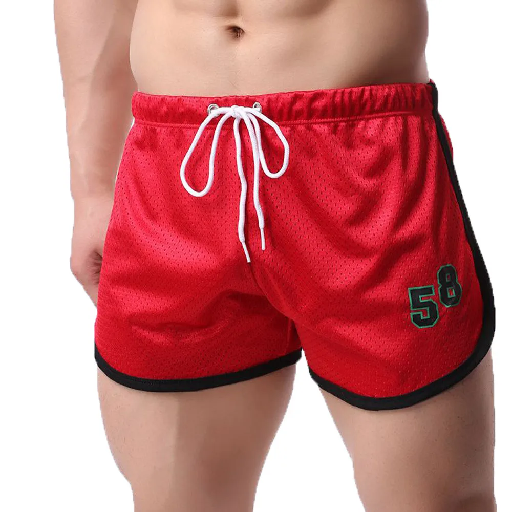 

Mens Summer Shorts Fitness Bodybuilding Fashion Casual Short Pants Straight Sports Fitness Breathable Shorts Ropa De Hombre