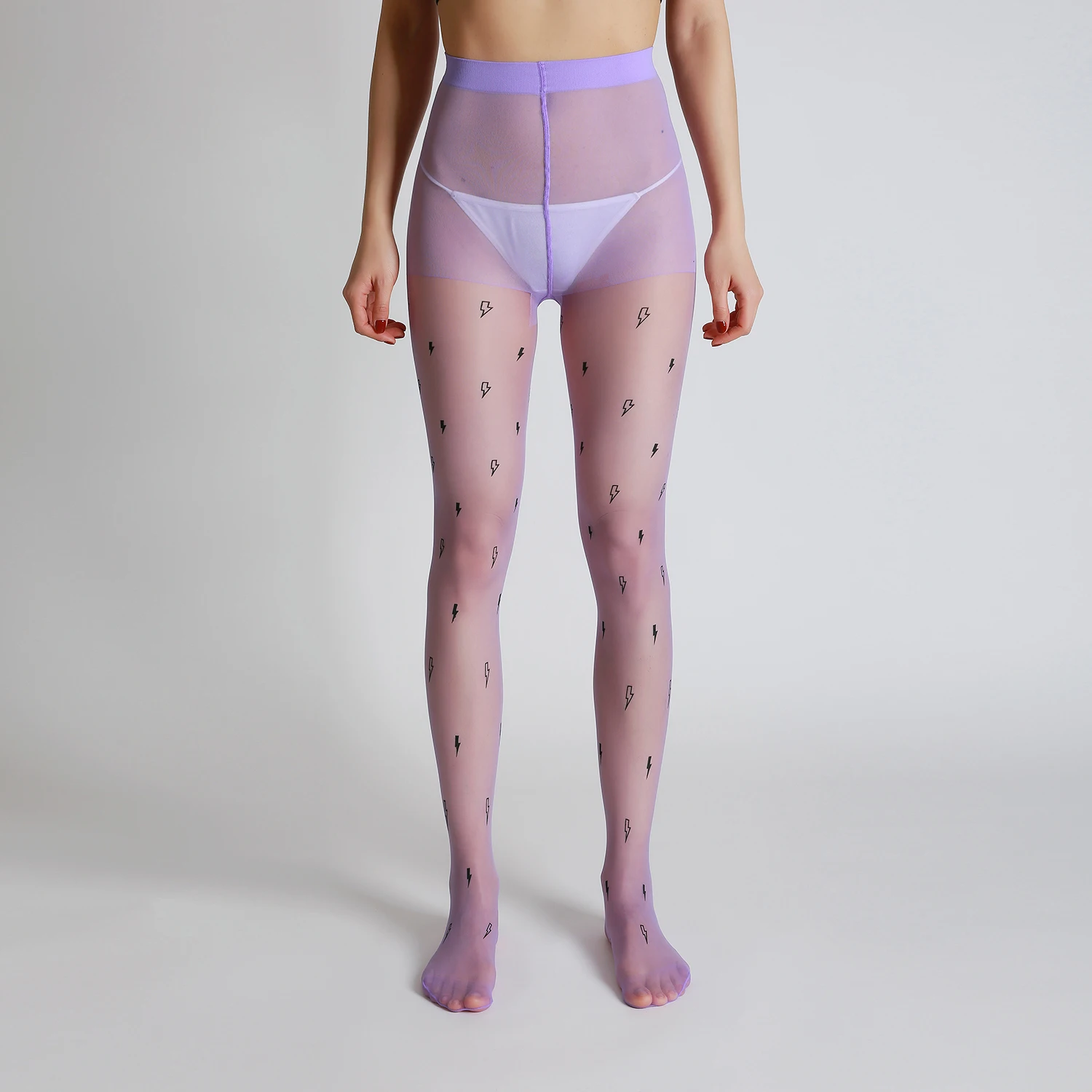 Новый дизайн высококачественные пикантные колготки с принтом вспышки