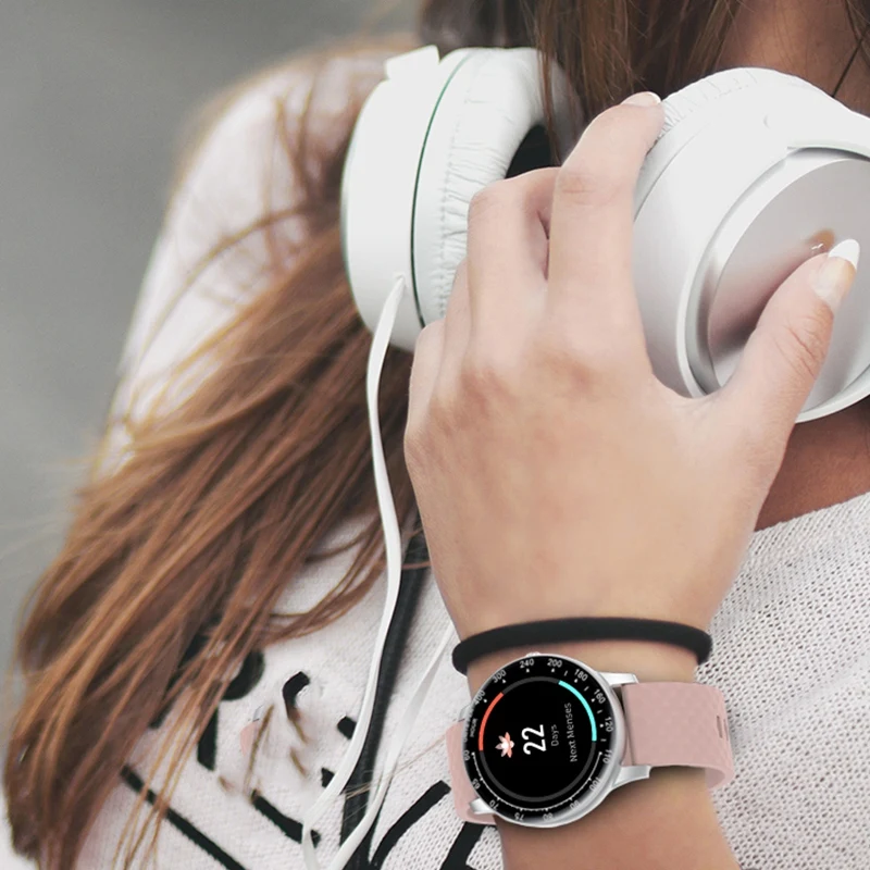 

Smart Watch Women Men Full Press Fitness Tracker Heart Rate Blood Pressure Smart Clock Smartwatch for IOS Phone