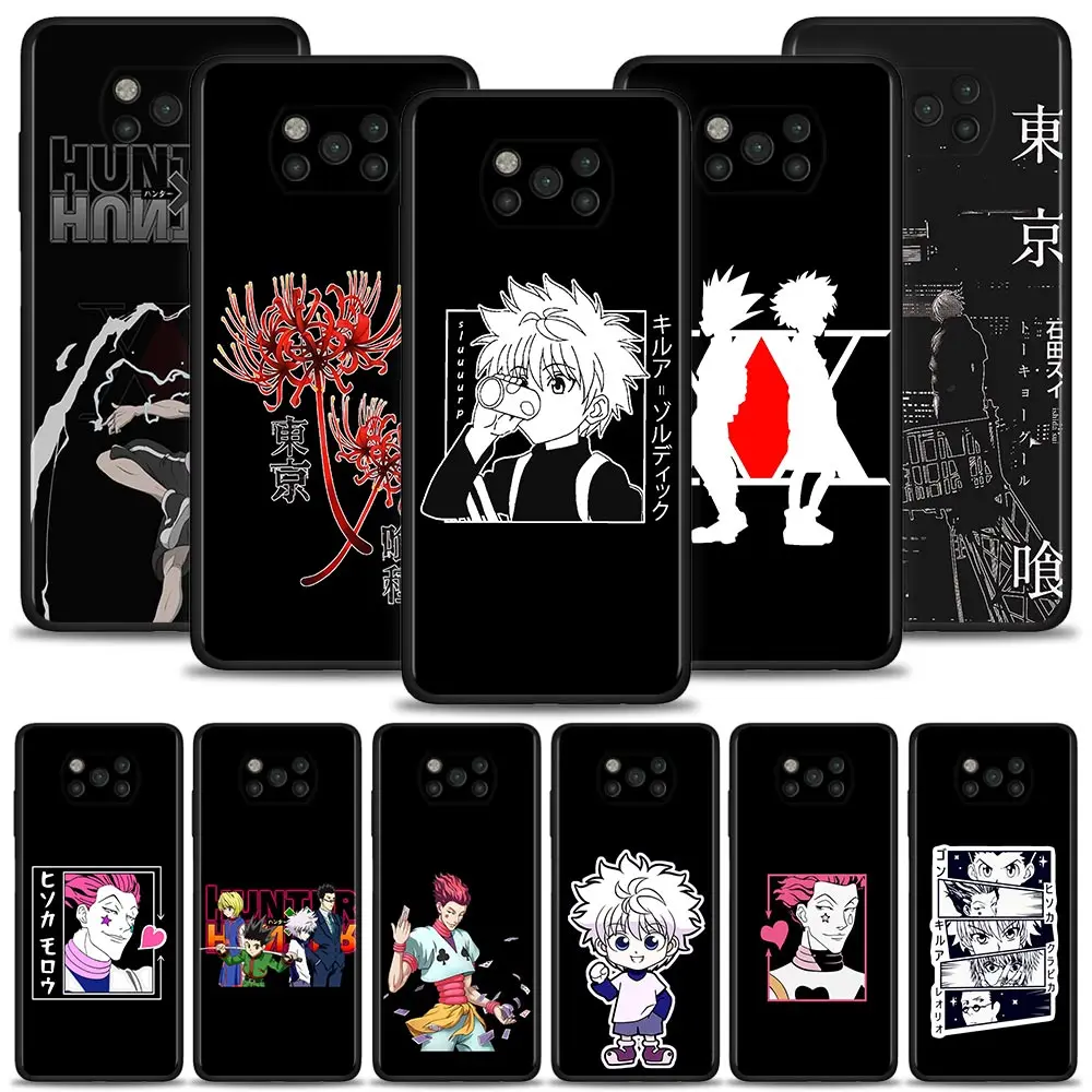 Чехол для телефона Xiaomi Mi Poco X3 NFC F3 M3 Pro 9T 10T 9 Lite Note 10 CC9E чехол из японского аниме Hunter X