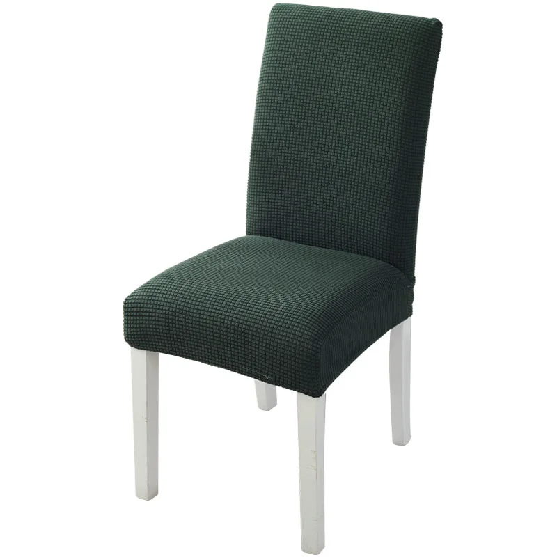 

Super Soft Jacquard Fabric Short Term Waterproof Stretch Chair Cover Elastic Spandex Seat Chair Cover for Dining Room/Kitchen