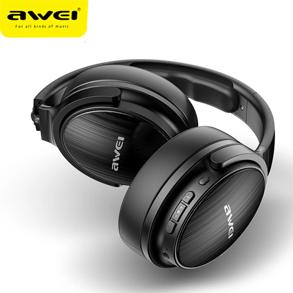Наушники вкладыши AWEI A780BL Bluetooth 5 0 музыкальные наушники складываются Игровые