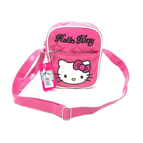 Блестящая сумка на плечо hello kitty для девочек
