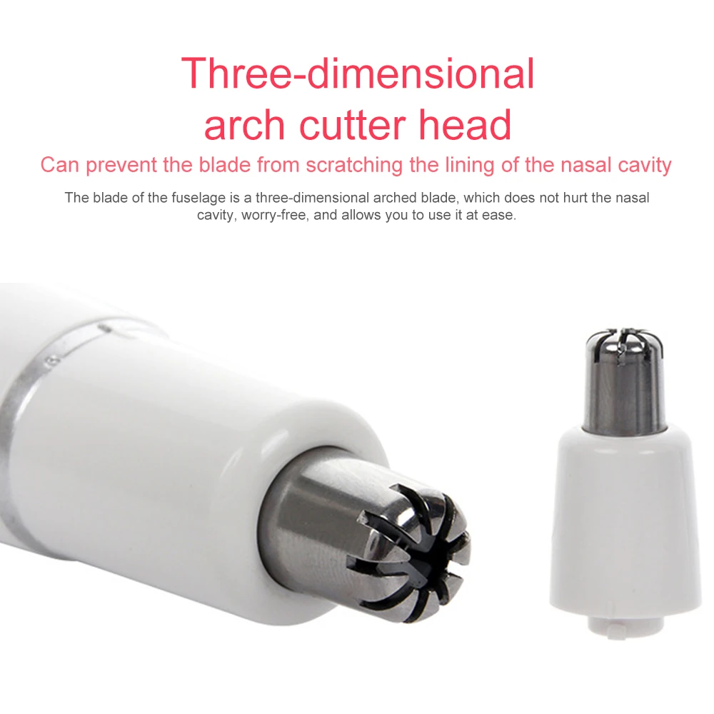 

Mini Portable Nose Hair Trimmer Epilator Painless Electric Eye Brow Shaver 2 IN 1 Wireless Multifunctional Eyebrow Trimmer