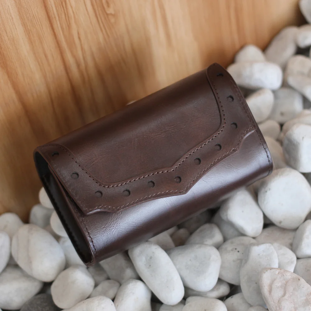 Magic Shark Новое поступление Винтажный чехол из натуральной кожи для IQOS сумка