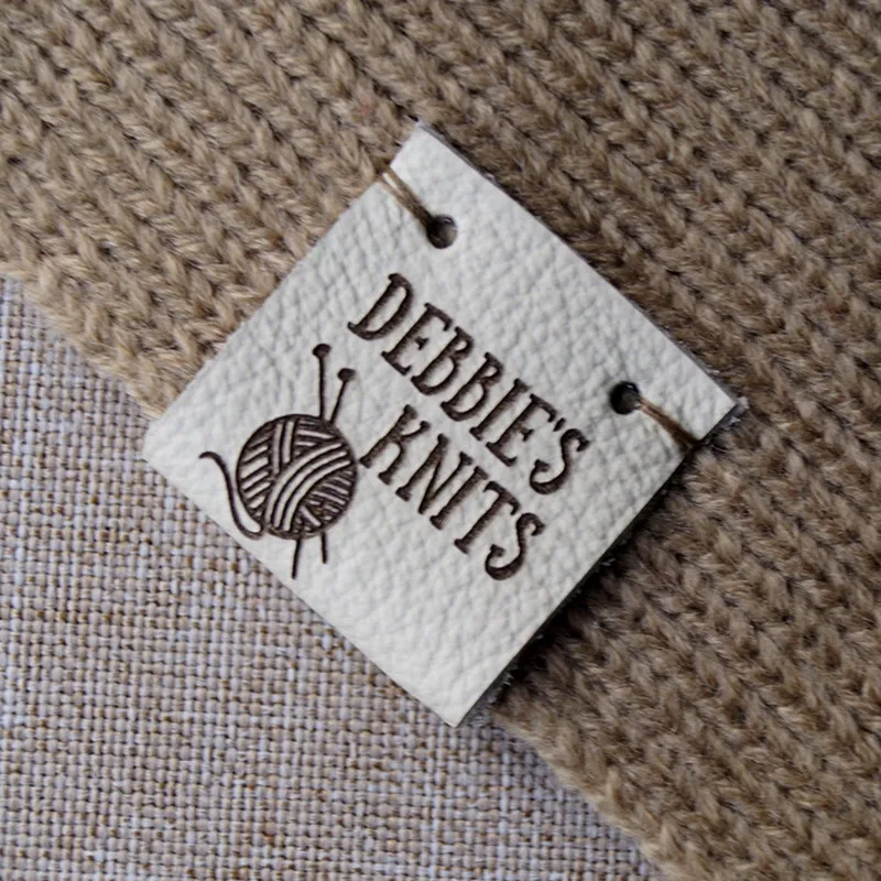 55 шт персонализированный кожаный шить на одежная этикетка для при изготовлении