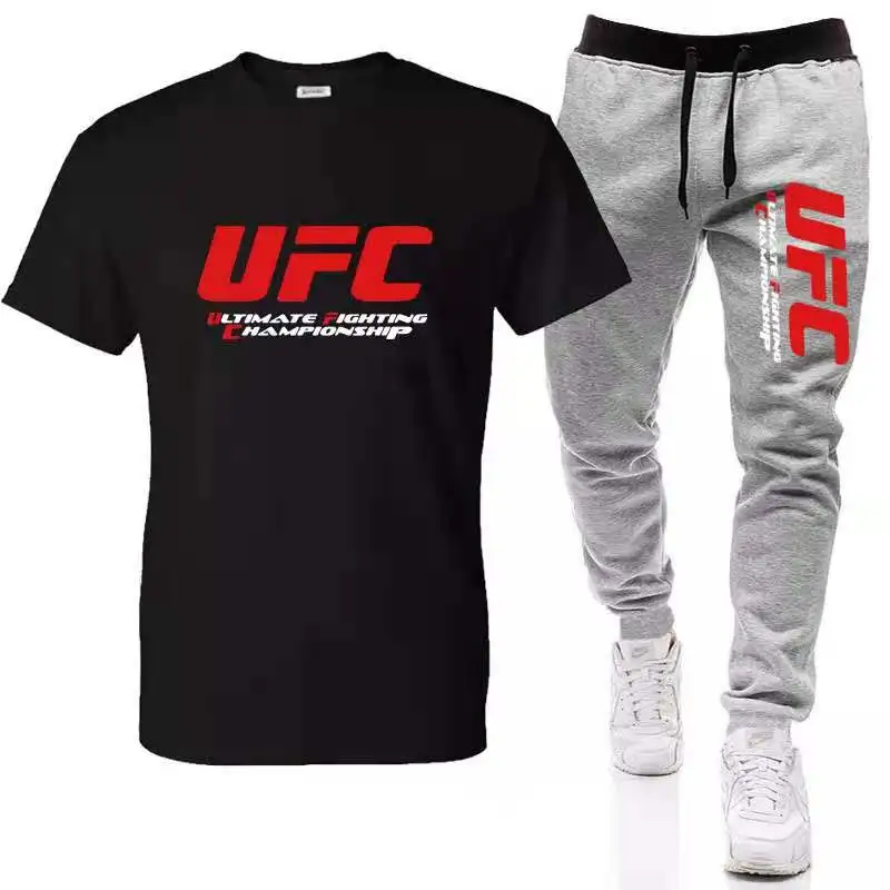 

Мужской спортивный костюм для отдыха, спортивная одежда с коротким рукавом, комплект из 2 предметов, лето 2021