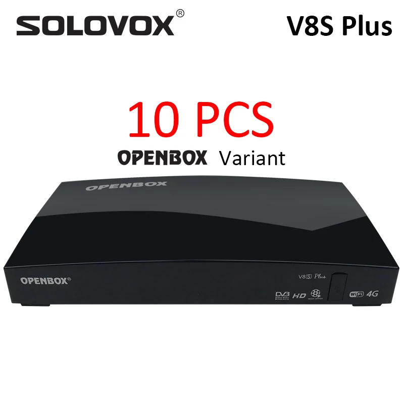 Спутниковый ТВ приемник SOLOVOX V8S PLUS 10 шт. HD DVB S2 Поддержка USB WIFI 3G 4G MARSX YouTube Xtream Ali3511