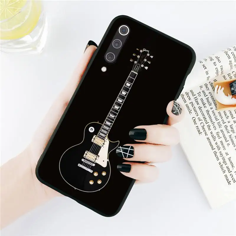 

Gibson Guitar Phone Cases For Xiaomi Redmi note 7 8 9 t k30 max3 9 s 10 pro lite Luxury brand shell funda coque