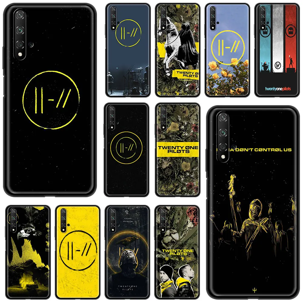 Чехол для телефона Huawei P30 P40 Lite E P Smart Z Y6 2019 P20 Pro Honor 9X Y6p 8X 20 чехол мягкий Coque Twenty One Pilots