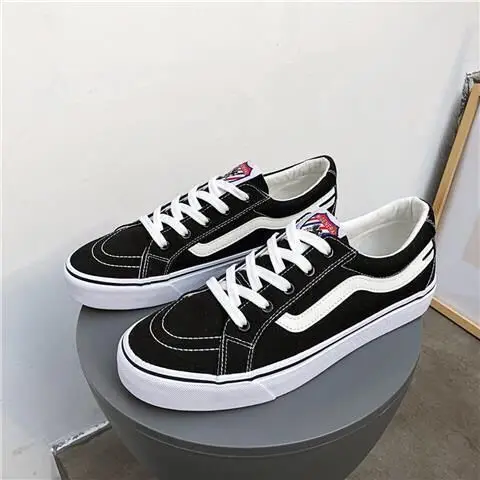 

new high top canvas shoes men's Korean version ins versatile couple shoes Hong Kong style student gaobang board shoes