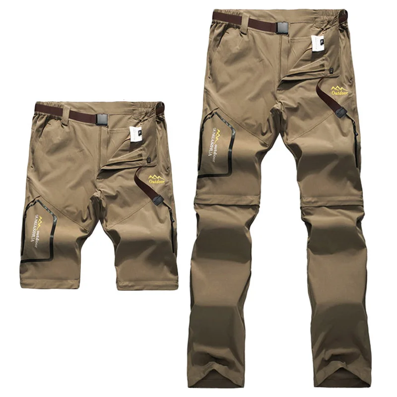 Брюки JACKSANQI мужские съемные спортивные штаны для отдыха на открытом воздухе