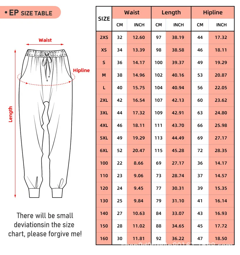 

Sweatpants Men Women Fashion 3D Print Trousers Sports Casual Long Pants Anime Custom DIY Streetwear Track Pants Bottoms Clothing