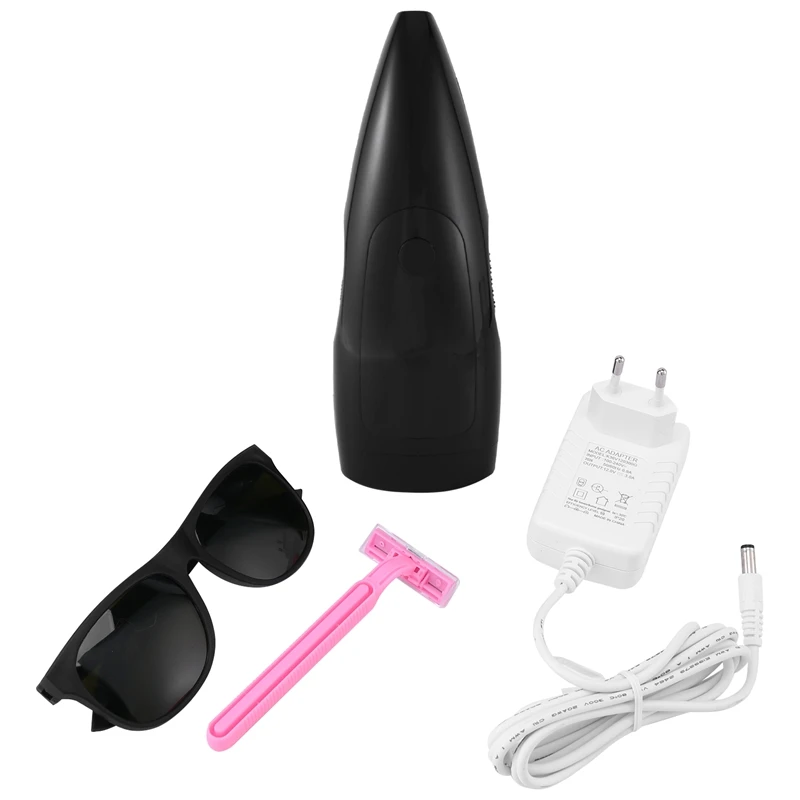 

Black Hair Removal Device Painless Home IPL Photon Permanent Device