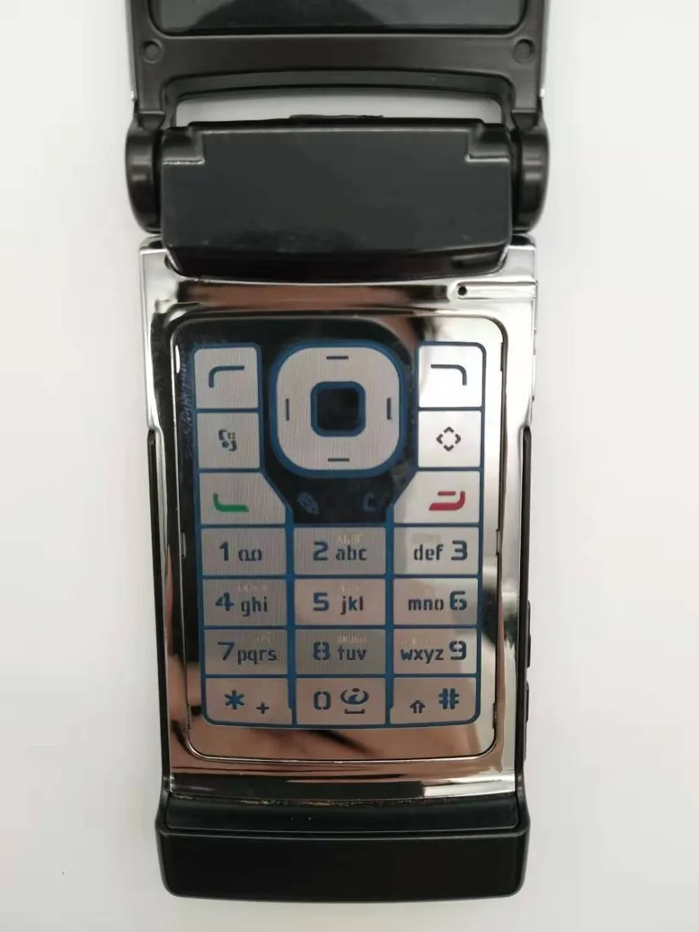 N76 Nokia N76 Bluetooth JAVA 2MP разблокированный Флип Мобильный телефон Поддержка Русская клавиатура Восстановленный