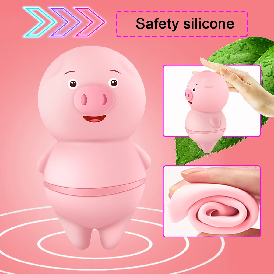 Вибратор HWOK с языком милый лизание клитора и сосков стимулятор Женский