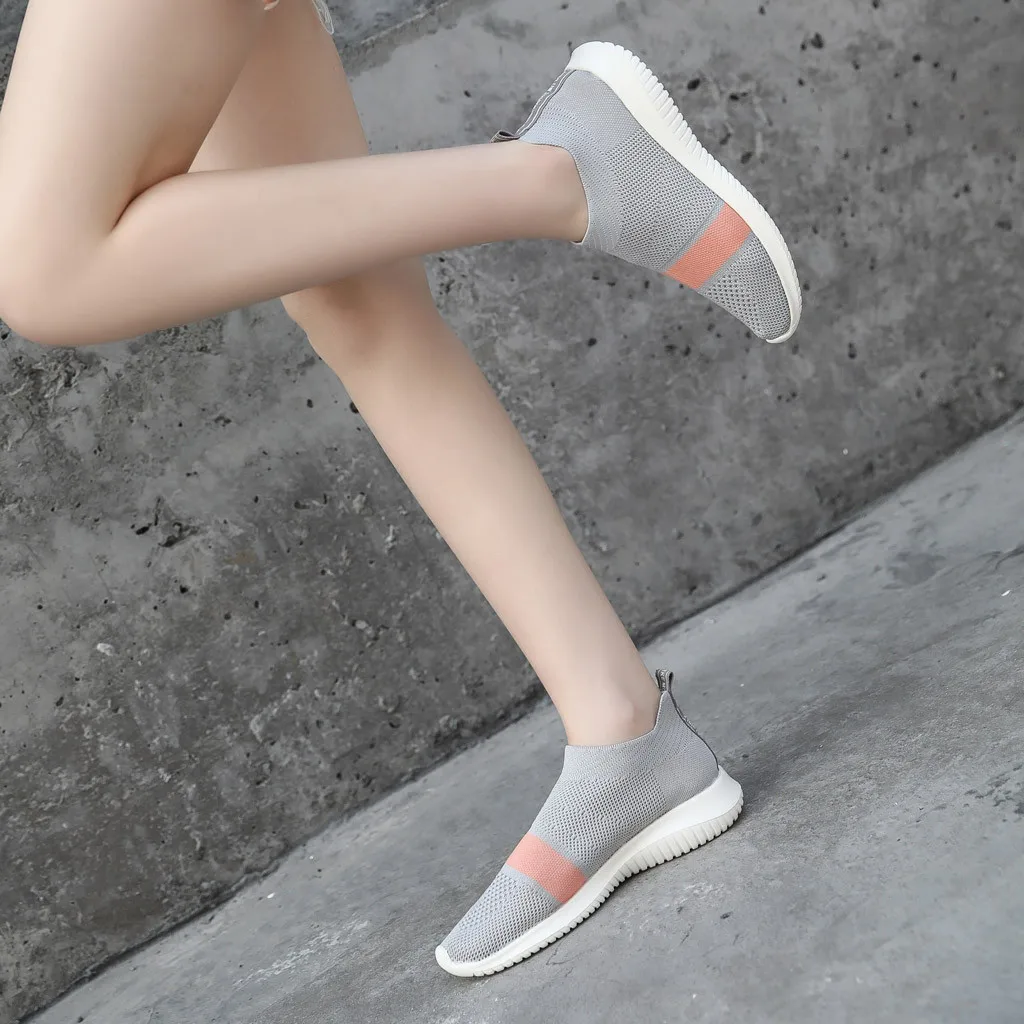 

Women Flats New Fashion Mixed Mesh Sewing Flat Shoes Breathable Fashion Brief Shoes Summer Women Flats Dropship52818