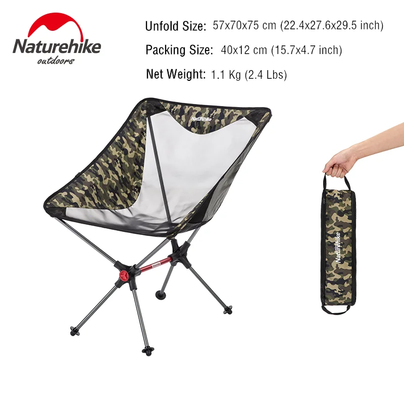 저렴한 네이처하이크 야외 휴대용 접이식 캠핑 의자 접이식 의자 여행 피크닉 캠핑 낚시 의자