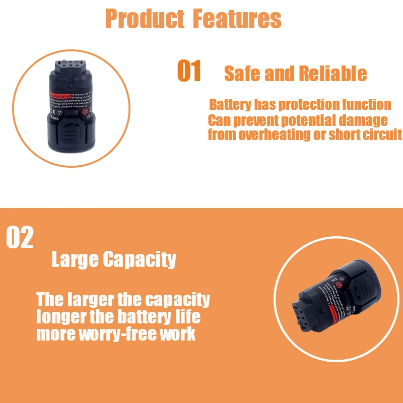 For AEG 12V 2000mAh Li-Ion Replacement Power Tool Battery L1215 L1215P L1215R BS12C BS12C2 BSS12C | Электроника