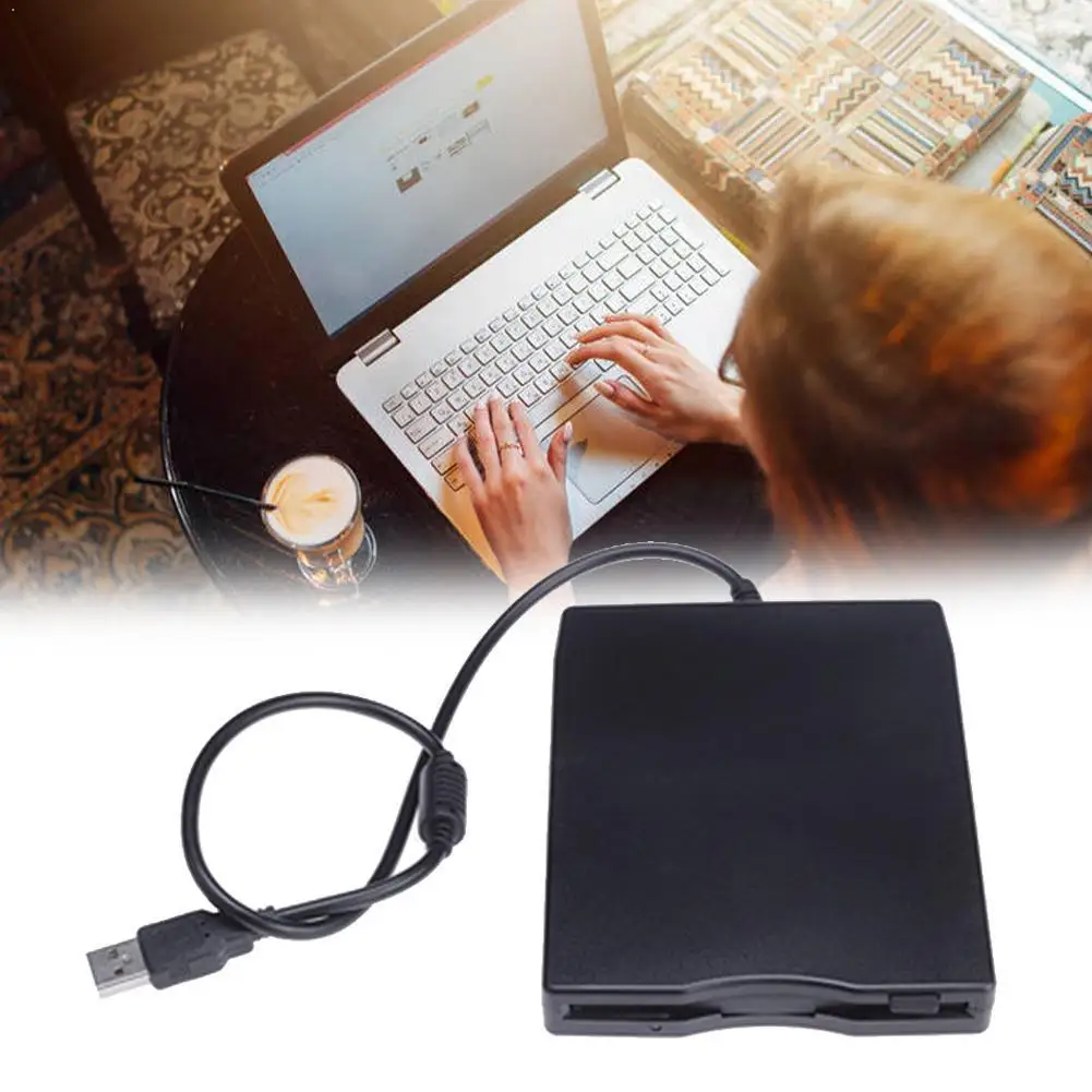 

USB Floppy Disk Reader Drive 3.5" External Portable Desktop Diskette 1.44 For Windows Laptop FDD 10/7/8/XP/Vista MB Drive P Y1Q2
