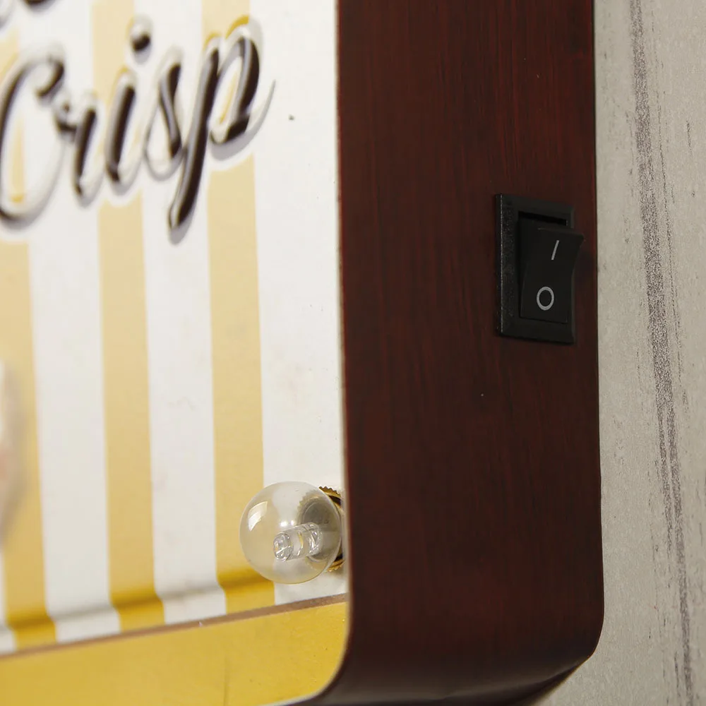 Металлическая настенная неоновая вывеска светильник в эстетическом стиле