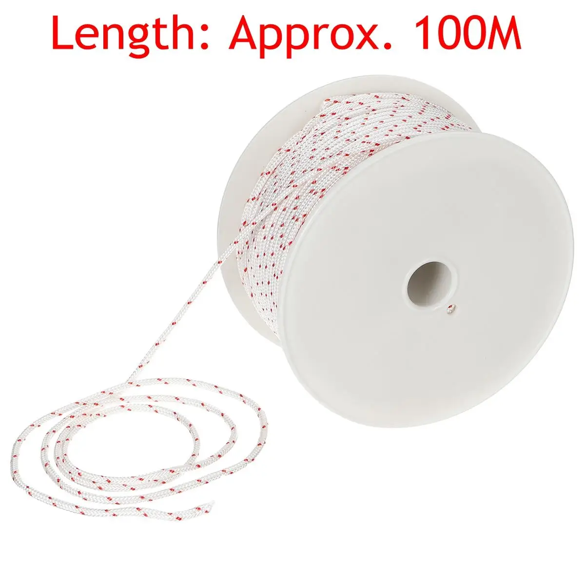 

100m x 2.8/3/3.5mm Nylon Trimmer Starter Pull Cord Pull Starter Cord Rope For Strimmer Chainsaw Lawnmower Engine