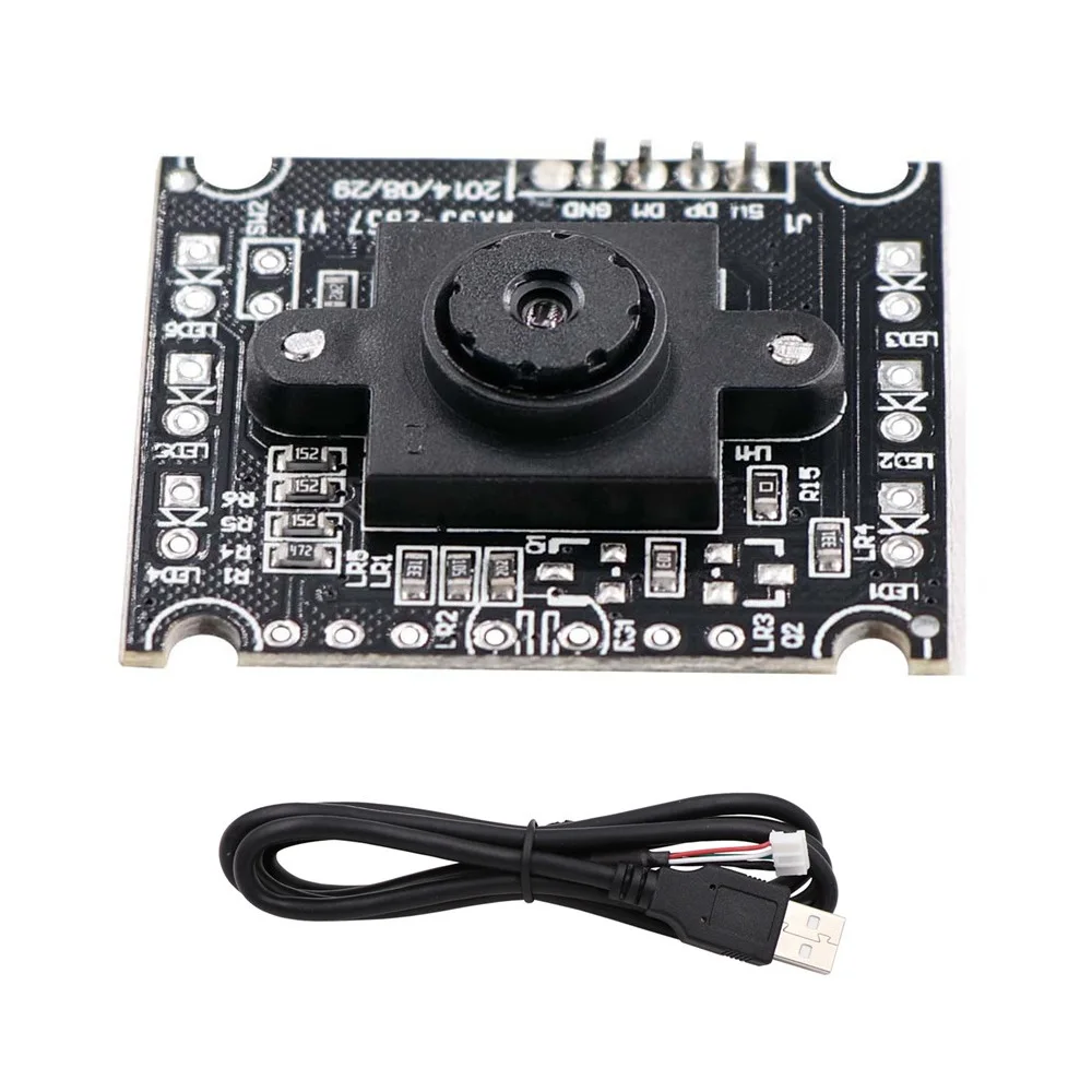 Сканер штрих кода QR высокоскоростной 60fps VGA 640x480 P Веб камера UVC Plug Play USB модуль