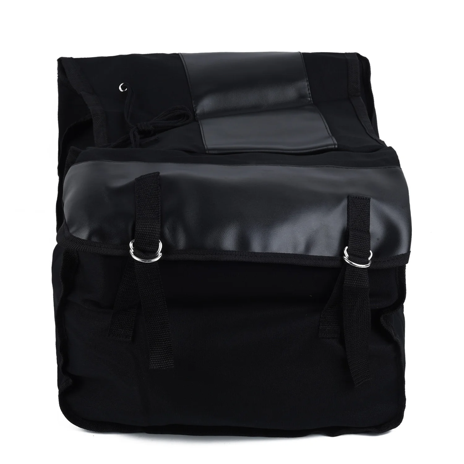 

Leather Motorcycle Bag Canvas Saddle 38*13*28.6cm Repalacement Spare Kit
