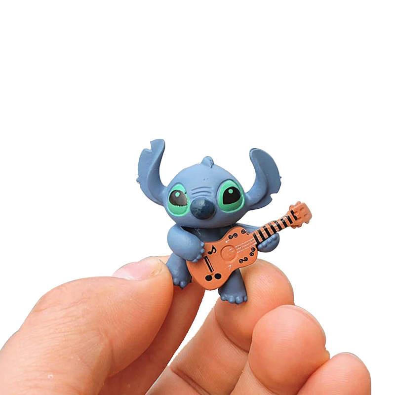 Мини куклы Стич из мультфильма Лило и 4 стиля экшн фигурки декоративные игрушки