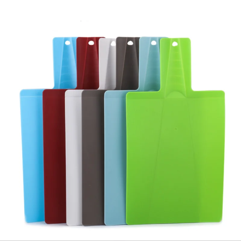1Pc Foldable Chopping Blocks Food Grade Plastic Vegetable Meat Cutting Board Multi-function Kitchen Accessories 38.2*21.5cm | Дом и сад