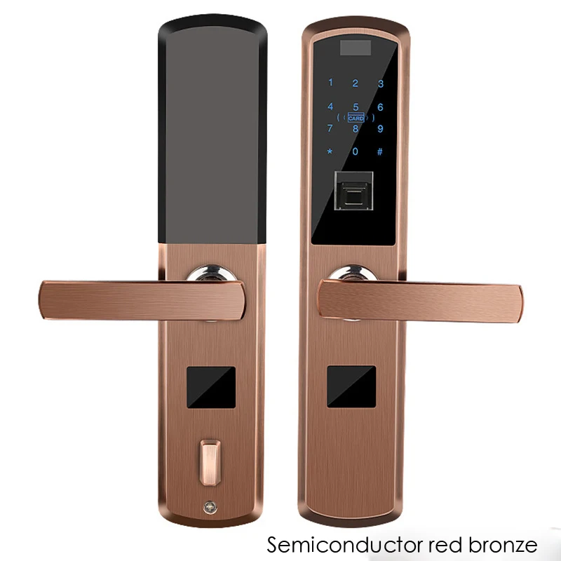 Умный дверной замок Wi-Fi приложение цифровой Bluetooth Smart Password Lock Pin-код электронный с