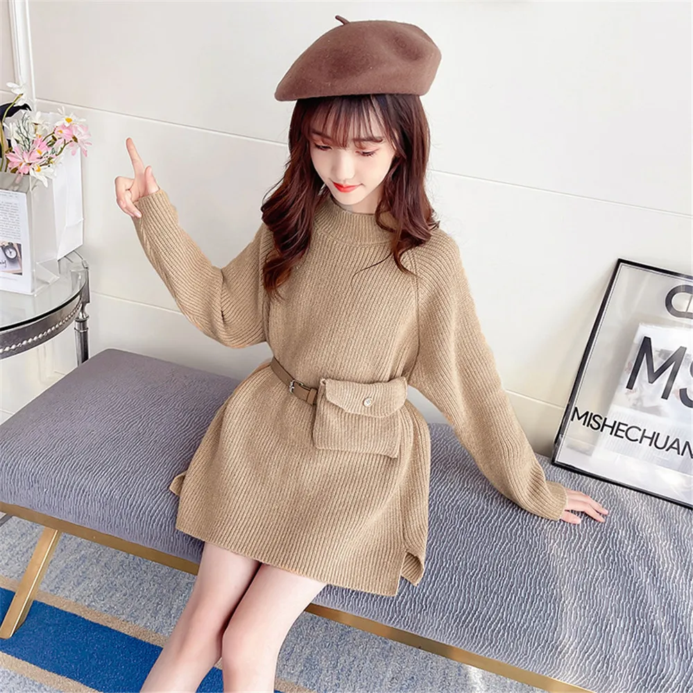 Зимние Свитера для маленьких девочек модные детские вязаные топы подростков