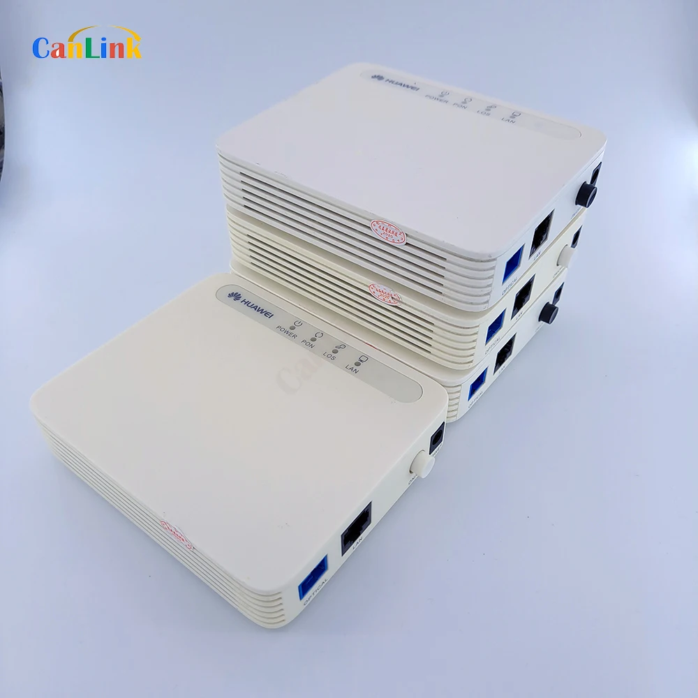 25pcs high value huawei hg8010 1fe gpon epon terminal onu huawei ont ftth fiberhome secondhand modem english language ont free global shipping